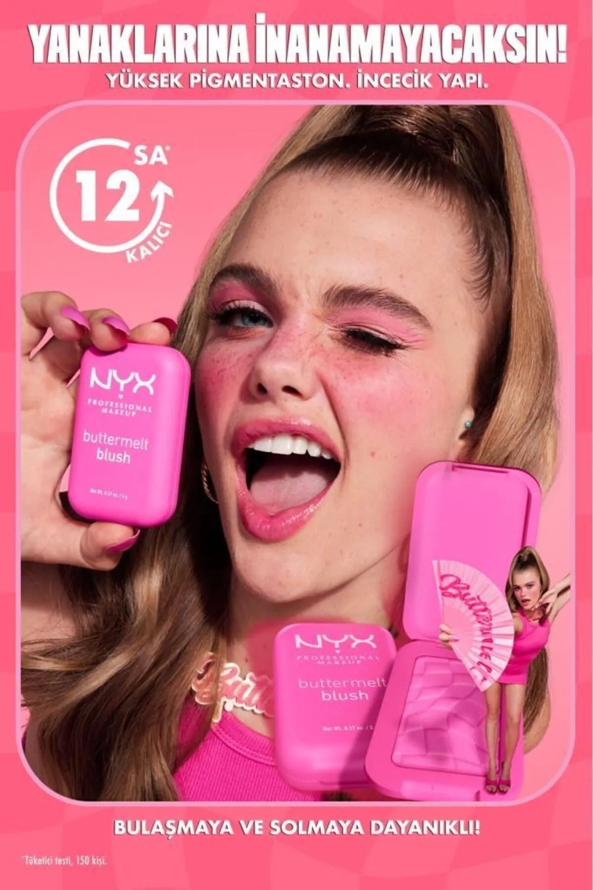 NYX Professional Makeup Buttermelt Blush Kremsi Pembe Pudra Allık - 04 U Know Butta