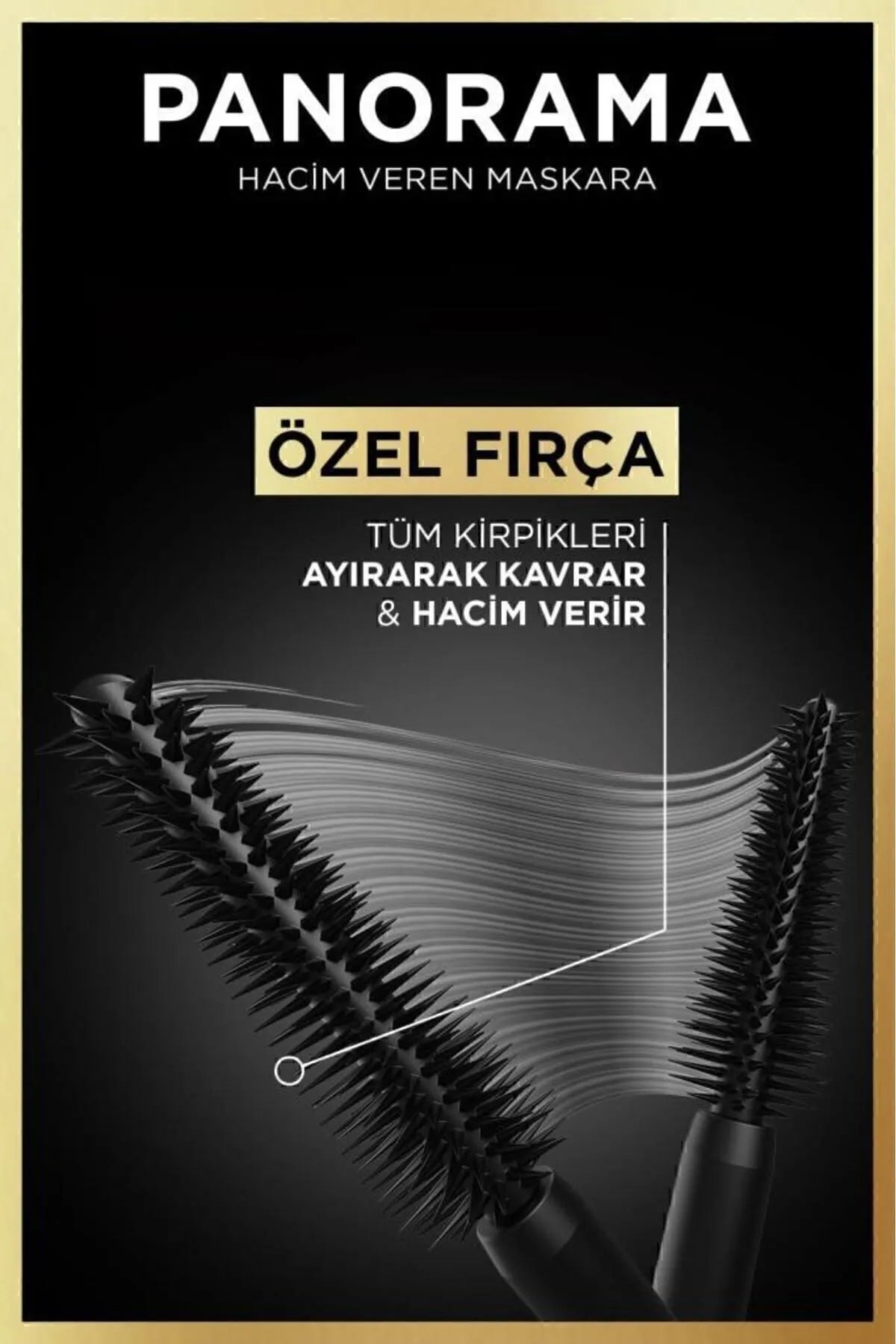 L'Oreal Paris Panorama Hacim Veren Maskara Siyah
